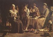 Peasant Family in an Interior (mk05) Louis Le Nain